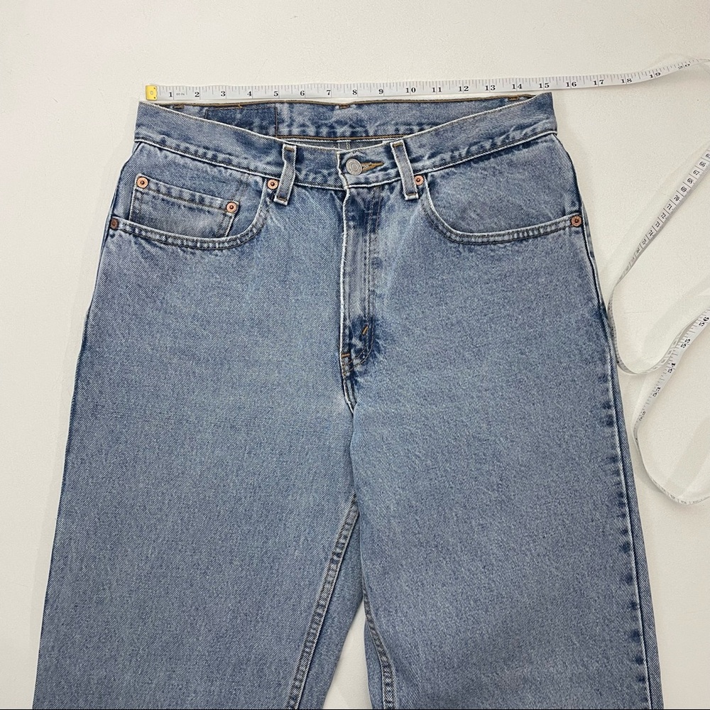 Vintage Levi’s 512 High Waist wedgie fit Jeans Long Inseam - Picture 4 of 9